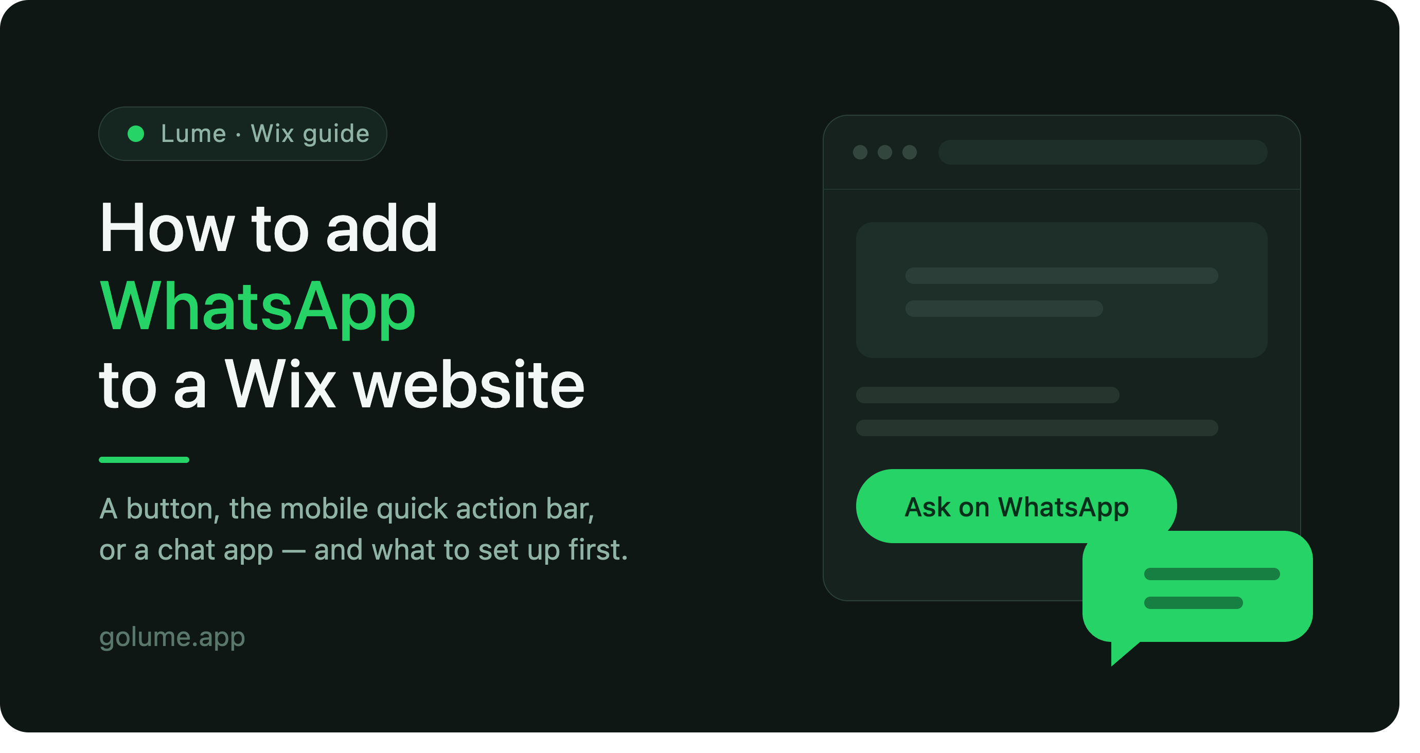 How to Add WhatsApp to a Wix Website